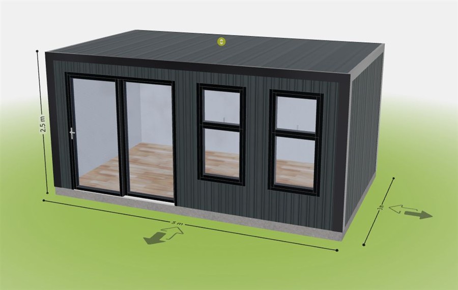 Configurador 3D de Container Garden Rooms