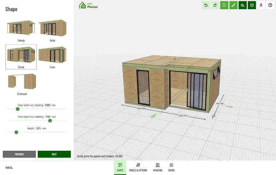 Configurador 3D de SIPs Configurator